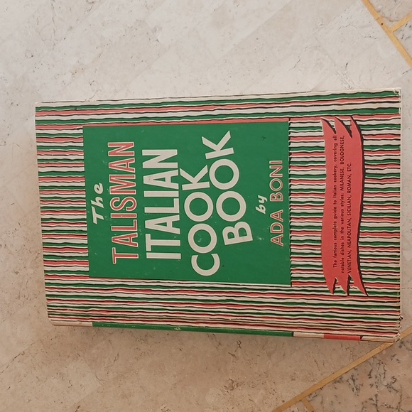 Vintage Ronzoni Family cookbook- 